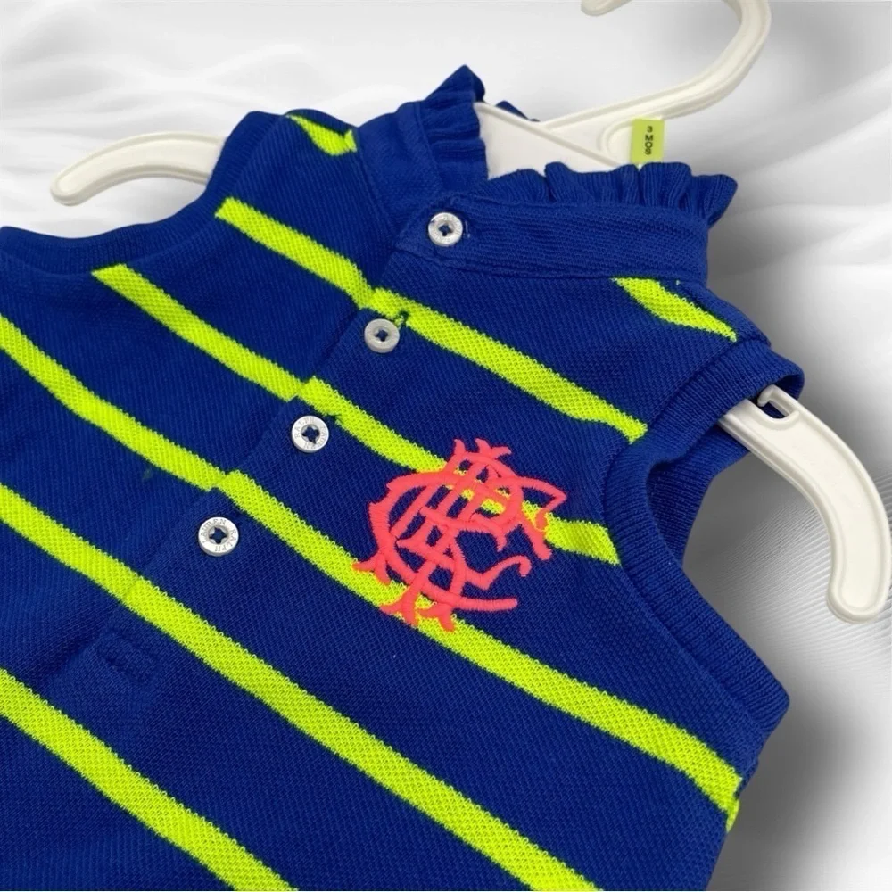 Ralph Lauren NWT Stripe Infant 2 piece Summer Dress and Panty Size 3 months